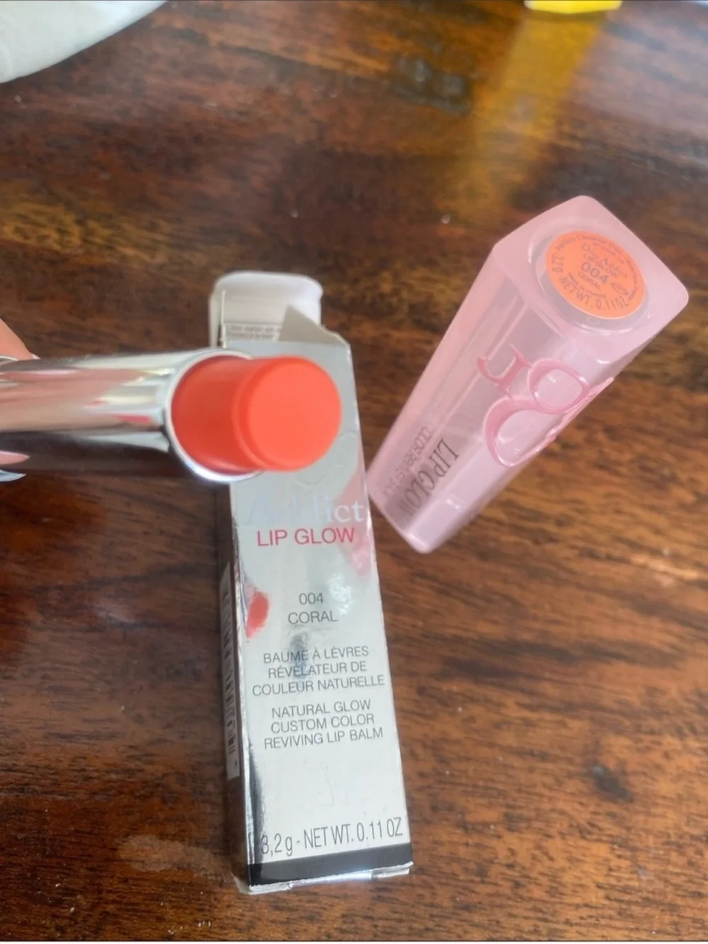 Dior Lip Glow Balm — Coral Orange Tint